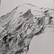 Maybe you would like to learn more about one of these? New To Drawing Sketching Mountains Every Day 3rd Piece Drawing