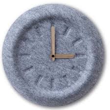 In Ce Camera S Ar Potrivi Cel Mai Bine Acest Ceas De Perete Din Fetru Wall Clock Clock Felt