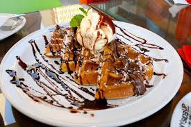 Waffle Ice Cream Yummy Waffles Ice Cream Decorations Waffle Ice Cream