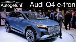 Equal parts performance and art. Audi Q4 E Tron Review Ev Suv Autogefuhl Youtube