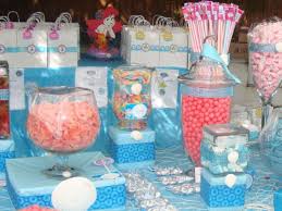 Pin By Terry Jimenez Garcia On The Little Mermaid Candy Table 2nd Birthday Parties First Birthday Parties 1st Birthday Parties