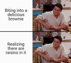 Friends Surprised Joey Reaction Meme Template