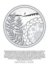 Kids learn through many ways and one is colouring pages. Colouring Pages Covid 19 Indigenous