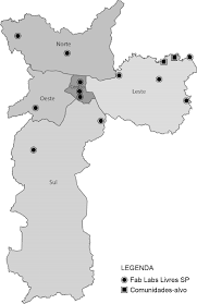 Admin mapas april 19, 2016. Mapa Simplificado Do Municipio De Sao Paulo Com A Localizacao Das Download Scientific Diagram