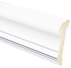 Pvc composite white chair rail moulding with 73 reviews. Polystyrene Og Chair Rail Moulding Set Of 5 5 8 X2 5 8 X96 Traditional Molding And Trim By Inteplast Building Products Houzz