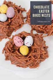 Easter Chocolate Birds Nests Recipe Easter Brunch Food Easter Chocolate Easter Recipes