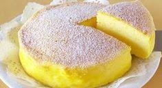 Gateau Japonais Fait Avec Trois Ingredients Seulement Gateau 3 Ingredients Gateaux Et Desserts Recette