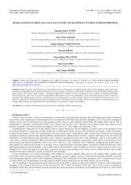 It was discovered by lewis swift in 1887 and in 1935 nicholas mayall became the first to suggest that the object is extragalactic. Pdf Rural Based Tourism And Local Economic Development Evidence From Indonesia