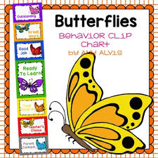 Behavior Clip Chart Behavior Management Butterfly 2