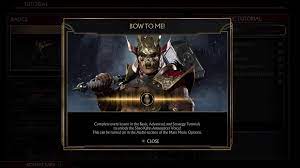 In this mortal kombat 11 shao kahn guide, we'll be walking you through how to unlock shao kahn in mortal kombat 11, as even if you didn't . Bug I Ve Had The Shao Kahn Announcer Voice For Over Two Weeks And It Works Perfectly Fine Yet Every Time I Enter The Tutorial To Go Over Some Of The Basics Again