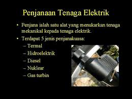 Termal hidroelektrik diesel nuklear gas turbin. Chapter 8 Penjanaan Elektrik Penjanaan Tenaga Elektrik Penjana