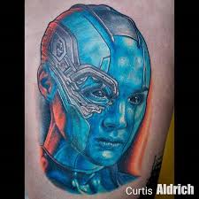 Tara from melbourne, aus tattoo by la croix at bluelady tattoo: 15 Heroic Guardians Of The Galaxy Tattoos Tattoodo