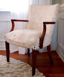 Diy striped slipcover for kids flip sofa. Fur Chair No Sew Reupholstery Nesting Place