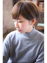 ingdeux松本 厚めバングのグレージュショート l002226855 カライングドゥ ing deux のヘアカタログ ホットペッパービューティー ヘアスタイル 髪型 ショートボブのヘアカット