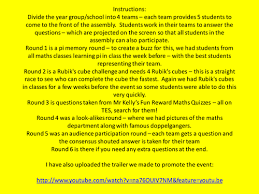 Did you know these fun facts and interesting bits of information? Maths Assembly Fun Quiz Puzzles And Challenges Teaching Resources