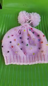 Haraso Olarak Orulen Renkli Boncuklarla Suslu Kolay Bere Yapimi 2 3 Yas Baby Knitting Patterns Orgu Tig Isleri