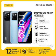 Jual realme narzo 50A Prime 4GB+64GB ...