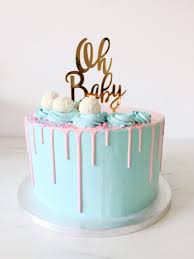 Mariasweetcakery Gender Reveal Taart Mariasweetcakery