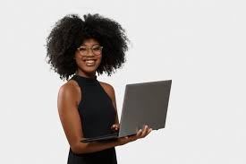 77+ Thousand African Girl With Laptop Royalty-Free Images, Stock Photos &  Pictures | Shutterstock