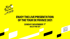 The 2021 tour de france will return to brittany for 4 stages, starting in brest. Tdf2021 Live Presentation Of The Tour De France 2021 Video Dailymotion