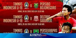 Namun, skuad garuda muda tetap akan menggelar latih tanding pada selasa besok. Jadwal Timnas U 19 Indonesia Uji Coba Lawan 3 Tim Jawa Timur Halaman All Kompas Com