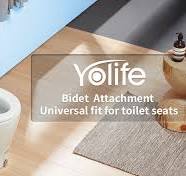 Yolife Bidet, Ultra-Slim Bidet-Aufsatz für Toilette mit Nicht Elektrischer  Selbstreinigender Doppeldüse (Hintere/Weibliche Reinigung), Einstellbarer  ...