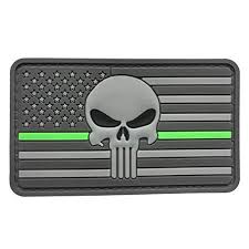 This decal is perfect for vehicle window applications. Green Line Patriot Tactical Punisher Skull Us American Flag Morale Patch By Uuken Tactical Gear Green Line Tactical Gear Punisher Skull Morale Patch