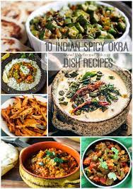 10 Indian Spicy Okra Dish Recipes Okra Recipes Lentil Dishes Okra And Eggplant Recipe