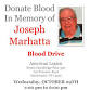 Blood Drive in Memory of Joe Marhatta event image