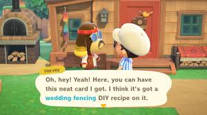 And while we're here i'll show you how to do a fence gate as well. How To Get The Wedding Fencing Diy Animal Crossing New Horizons Shacknews