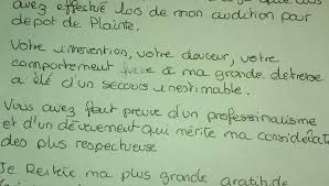 La lettre de remerciement est un outil qui facilite la création et le maintien de bons contacts sur le marché du travail. Violences Conjugales Elle Ecrit Aux Gendarmes Du Gard Pour Les Remercier