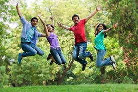 Image result for happy and jumping student