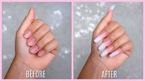 If you don't have an hour to wait, bannon says you want to at least wait 20 minutes before doing anything with your hands, which will allow for the top layer to start drying. Doing My Own Acrylic Nails First Time Youtube