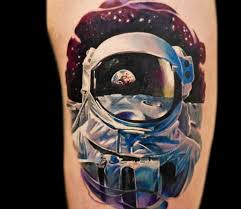 These tattoos are out of this world! Astronaut Tattoo By Marko Tattoo Post 28081