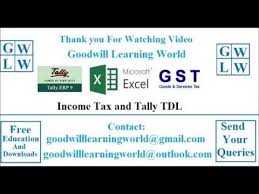 Gst Monthly Tax Computation In Excel Gst Tax Auto Calculation Video Free Education Excel Video