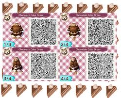 Chocolate Cake Dress Qr Code By Bjnix248 Animal Crossing Qr Qr Codes Animal Crossing Animal Crossing