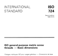 Iso 724 Metric Thread Dimensions Pdf Standard Knowledge