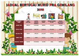 Kecakapan tersebut dapat dikembangkan melalui berbagai model pembelajaran berbasis aktivitas yang sesuai dengan karakteristik kompetensi. Jadual Tugas Murid Prasekolah Guru Paud