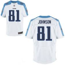 Tennessee Titans 81 Andre Johnson White Road Stitched Nfl Nike Elite Jersey Tennessee Titans Jersey Titans Jersey Nike Nfl