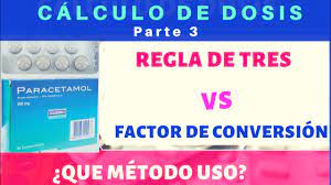 Calculo De Dosis Facil Comprimidos De Paracetamol Youtube