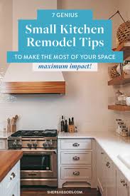 Incorporate these small kitchen renovation ideas to renovate and transform your small and impractical kitchen into one that's large on functional charm and design with natural light and a feeling of space! How To Remodel A Small Kitchen To Maximize Storage Efficiency