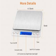 Buy kitchen digital scales and get the best deals at the lowest prices on ebay! Lingear Digital Kitchen Scales Portable Small Electronic Weighing Scales Kitchen 0 1g To 3kg With 2 Trays Mini Size Measurement Gram Stainless Steel Lit Lcd Display 4 Buttons Pcs Function Electronics Others On Carousell