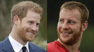 Philadelphia Eagles Poke Fun At Carson Wentz S Striking Resemblance To Prince Harry 6abc Philadelphia