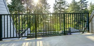 Aluminum decking tends to be on the pricey side, but you might end up saving money in the long run without having to replace your deck after a few years of wear and tear. Deck Railings Vinyl Guys Fence Deck Aluminum Glass Railings