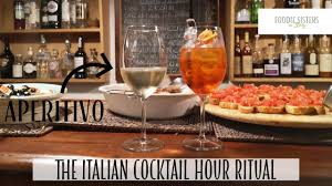 Translation of before dinner in italian. Aperitivo Time In Italy Food Tours