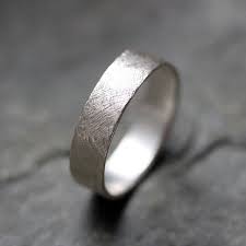Beautiful Sterling Silver Men S Band Http Www Metalicious Com Silver Wedding Bands Textured Wedding Band Modern Wedding Rings