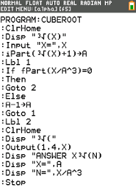 Maybe you would like to learn more about one of these? Cube Root Simplifier Ti 84 Plus Program Math Class Calculator