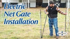 This means it has to be conducts the current underground with a lead out cable. Poultrynet Gates Premier1supplies