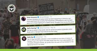 Reels from george floyd protests. Team Liquid Eg And 100 Thieves Speak Out Against Racial Injustice In The Wake Of George Floyd S Death Afk Gaming