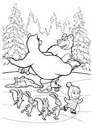Toddler coloring game is an online html5 game presented by yiv.com, it's playable in browsers such as safari and chrome. Masha And The Bear Coloring Pages Free Download Guided